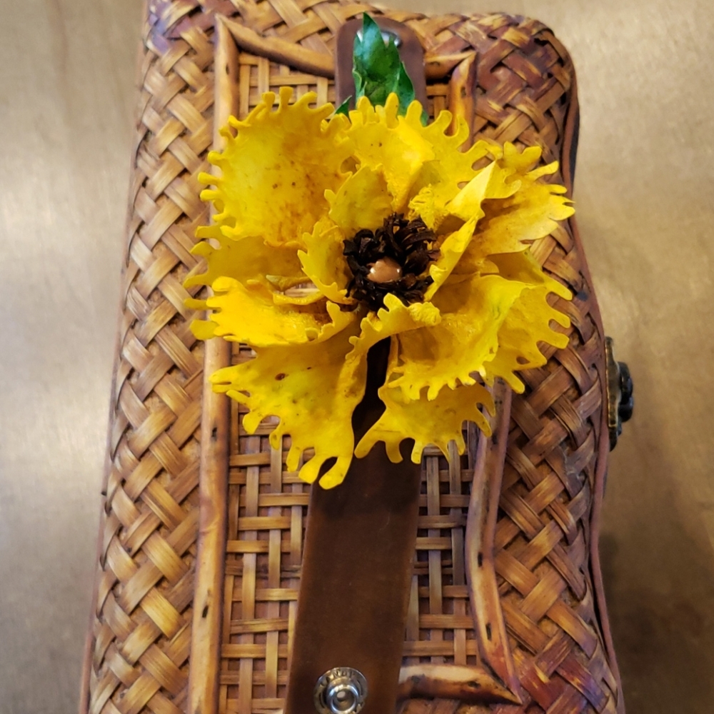 Leather Marigold Bracelet